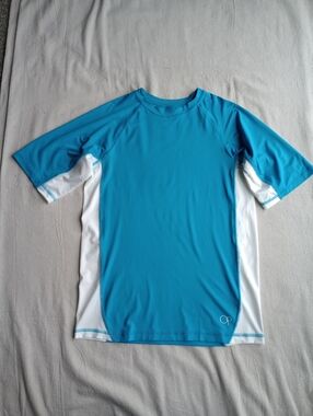 OP Ocean Pacific Boys Rash Guard Swim Shirt XXL 18